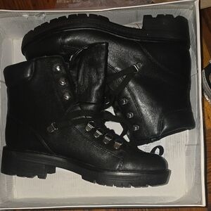 Black Combat & Moto Boots